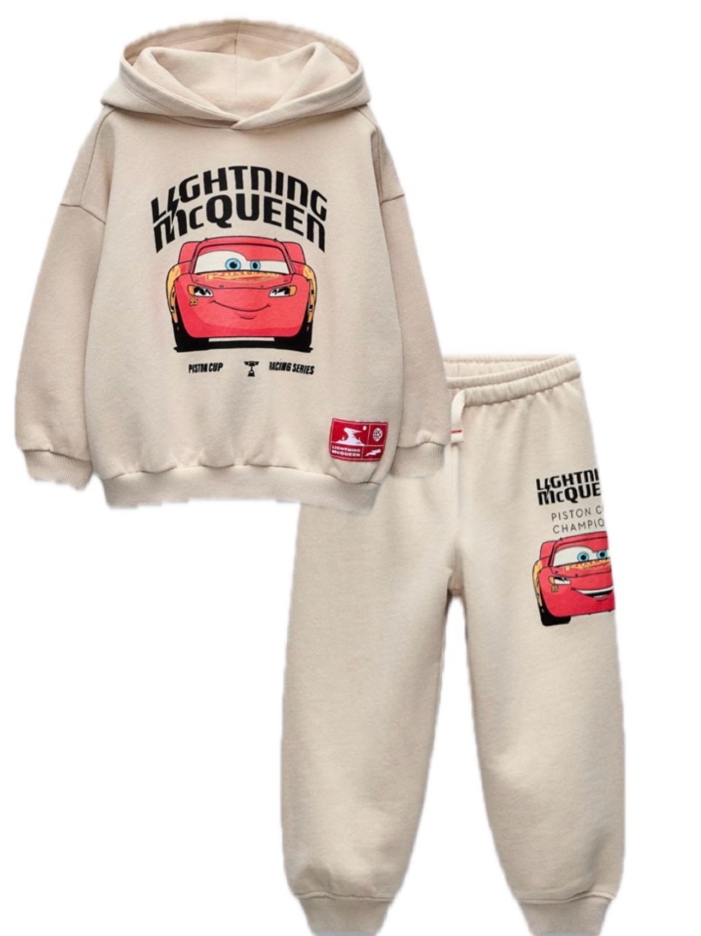 Zara Lightning McQueen Hoodie and Sweatpant Set
